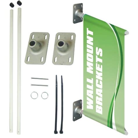 wall mounted street sign brackets